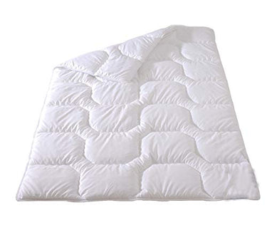 Microfiber duo quilt boil-proof Nevada 135x200 cm, warm winter duvet washable up to 95°C, suitable for allergy sufferers on sale